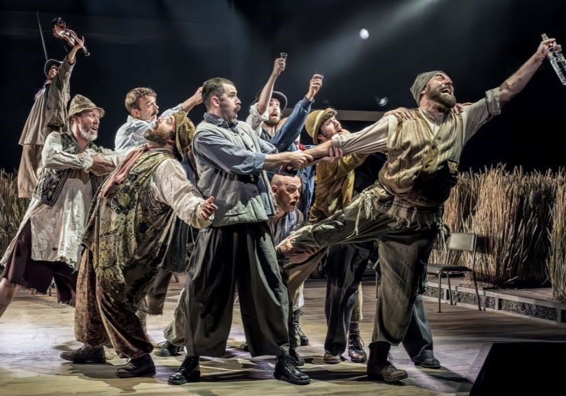 Male cast of Fiddler on the Roof 