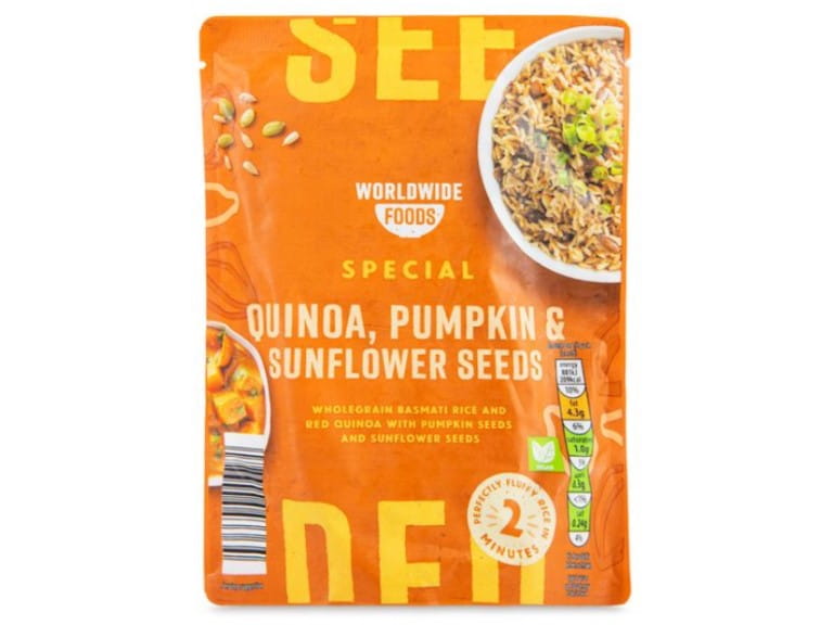 Worldwide Foods Special Quinoa, Pumpkin & Sunflower Seeds  | Aldi