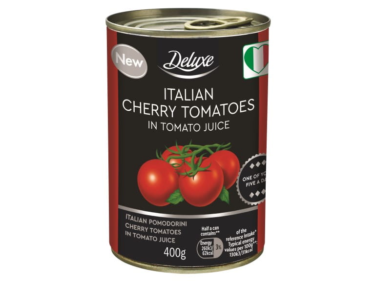 Deluxe Italian cherry tomatoes in tomato juice  | Lidl