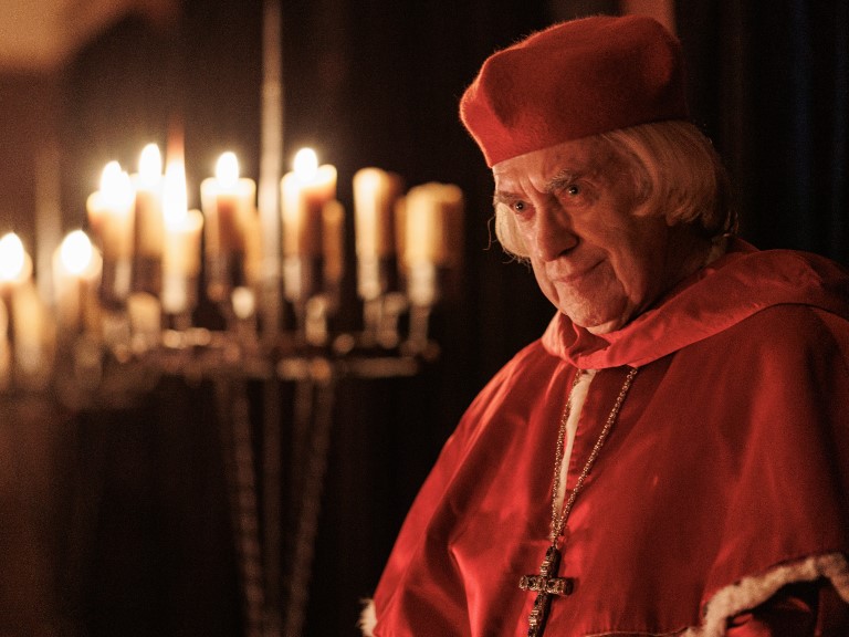 Jonathan Pryce as Cardinal Wolsey in the new series of Wolf Hall