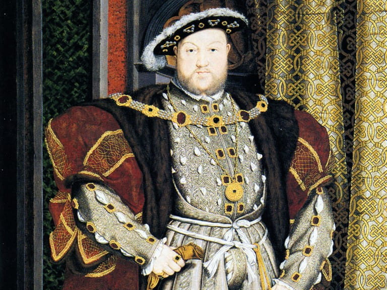 A painting of King Henry VIII by Hans Holbein the Younger (c.1537)