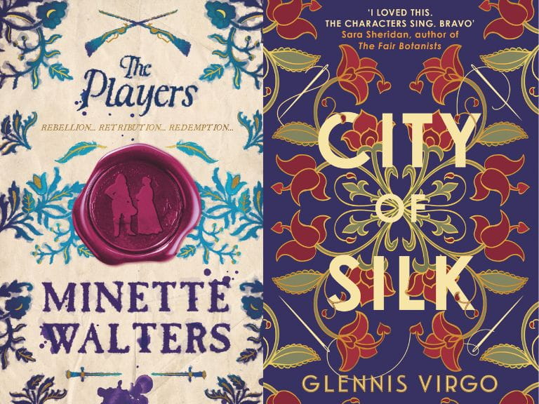 Book covers for The Players and City of Silk