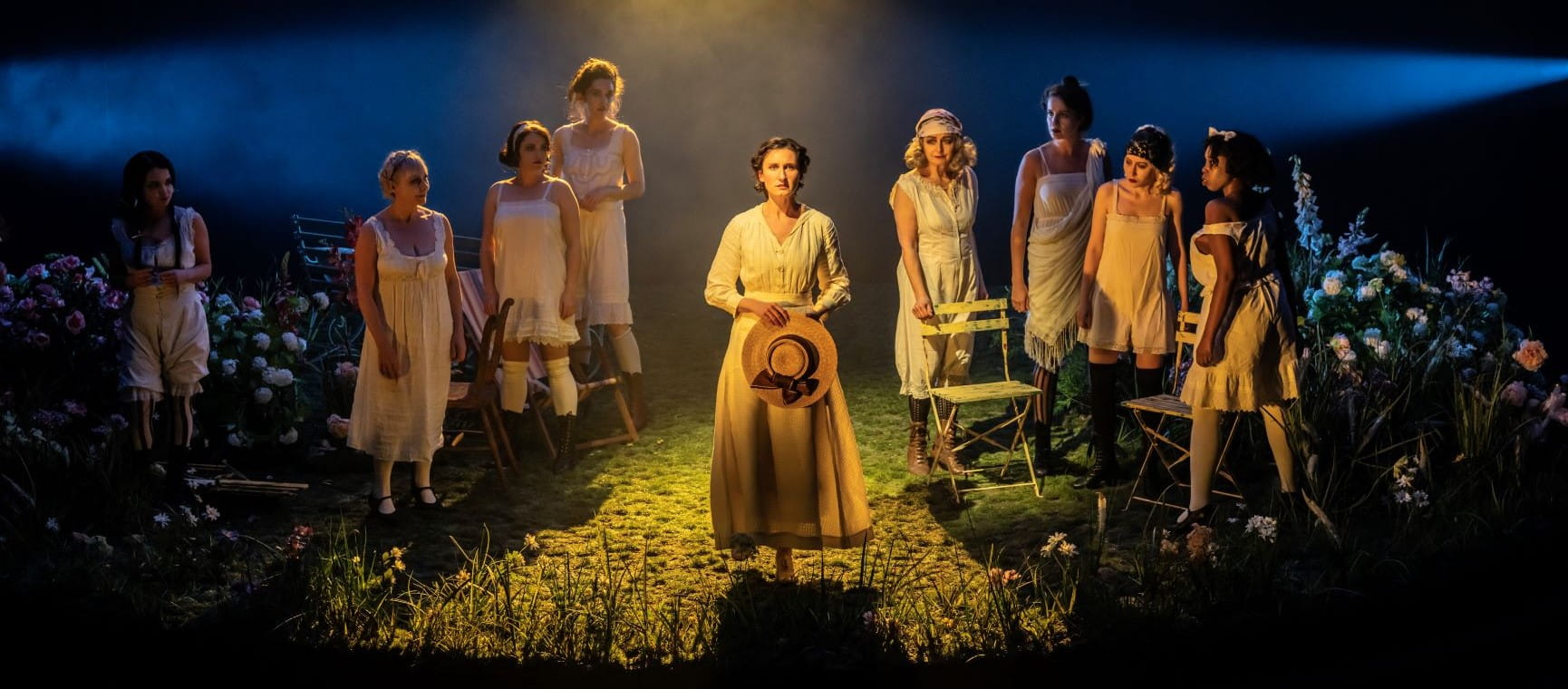 The characters of Mrs Warrens Profession on stage