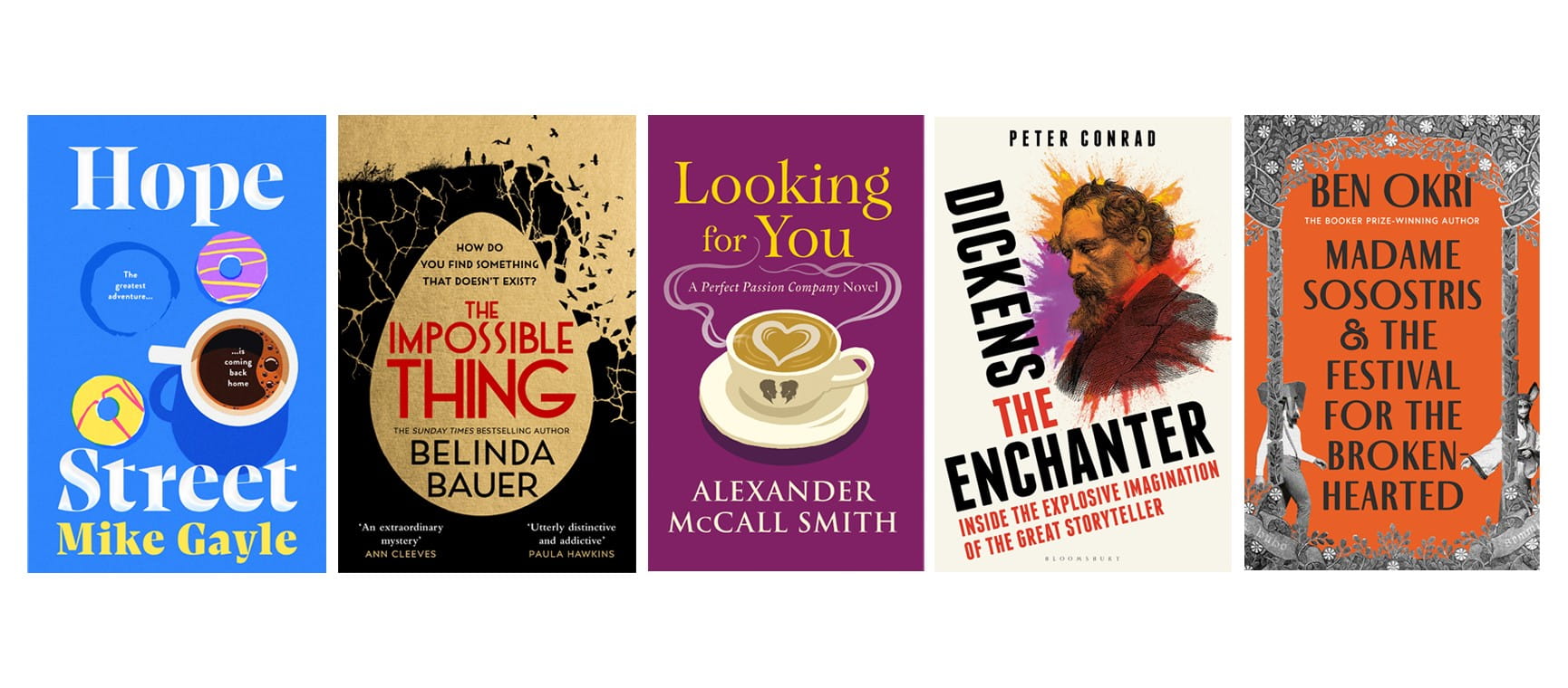 5 book covers to read in March