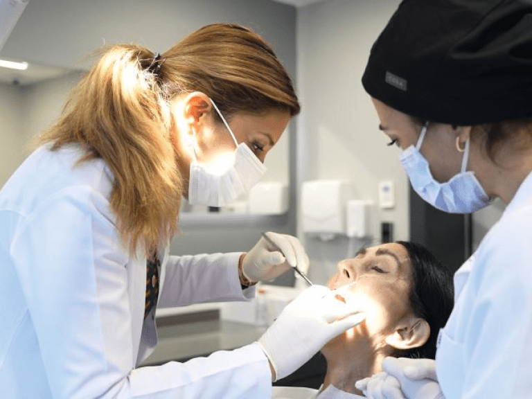 Liz Jones having her teeth done in Turkey