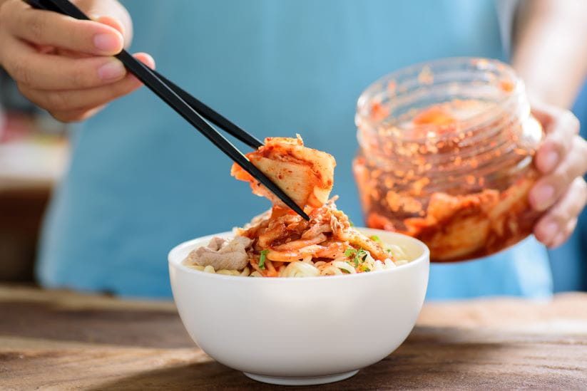 Kimchee for gut health