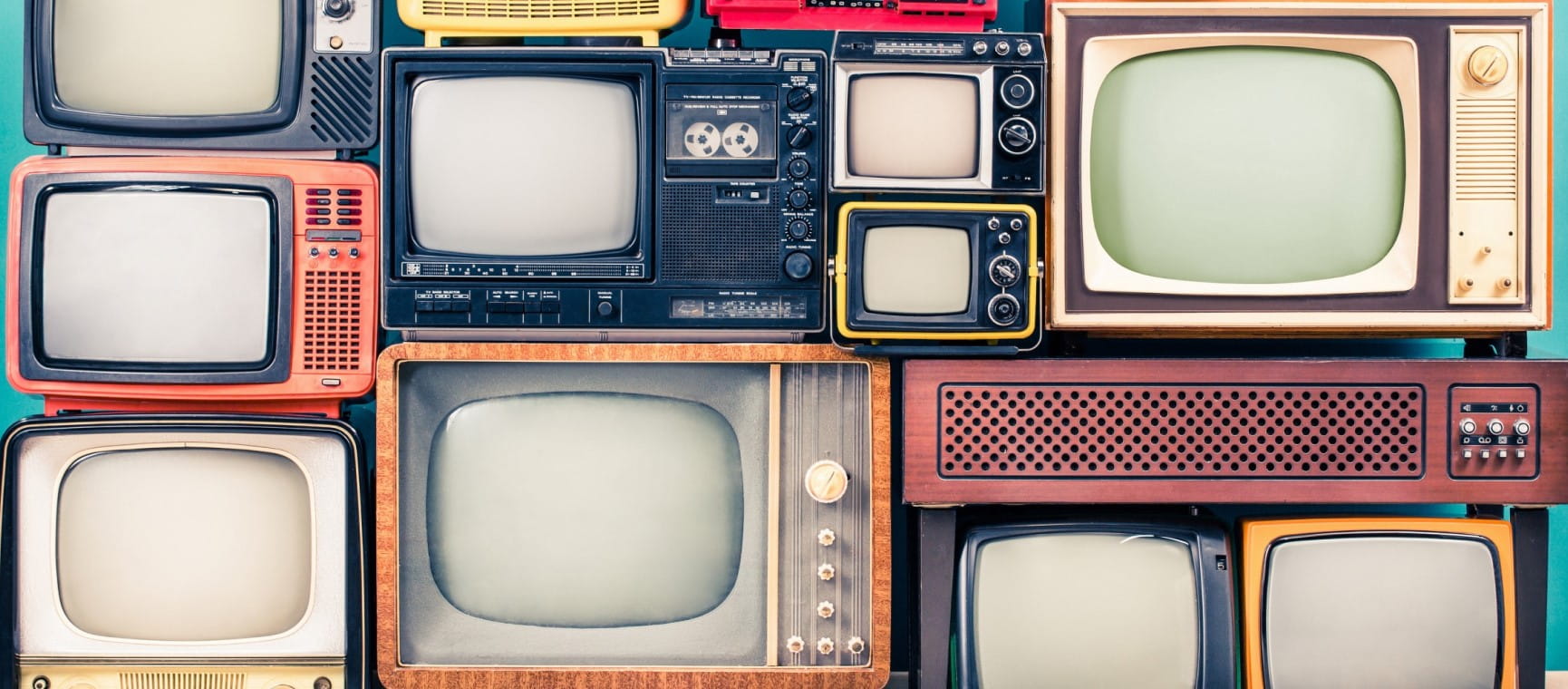 Retro TV receivers set from circa 60s, 70s and 80s | Getty/BrAt_PiKaChU