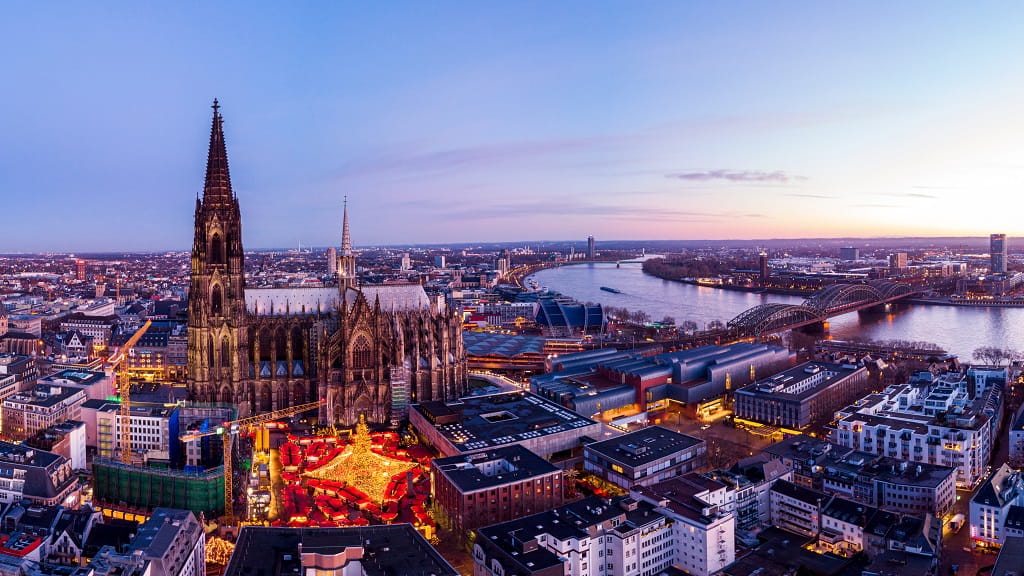 Christmas market in Cologne 