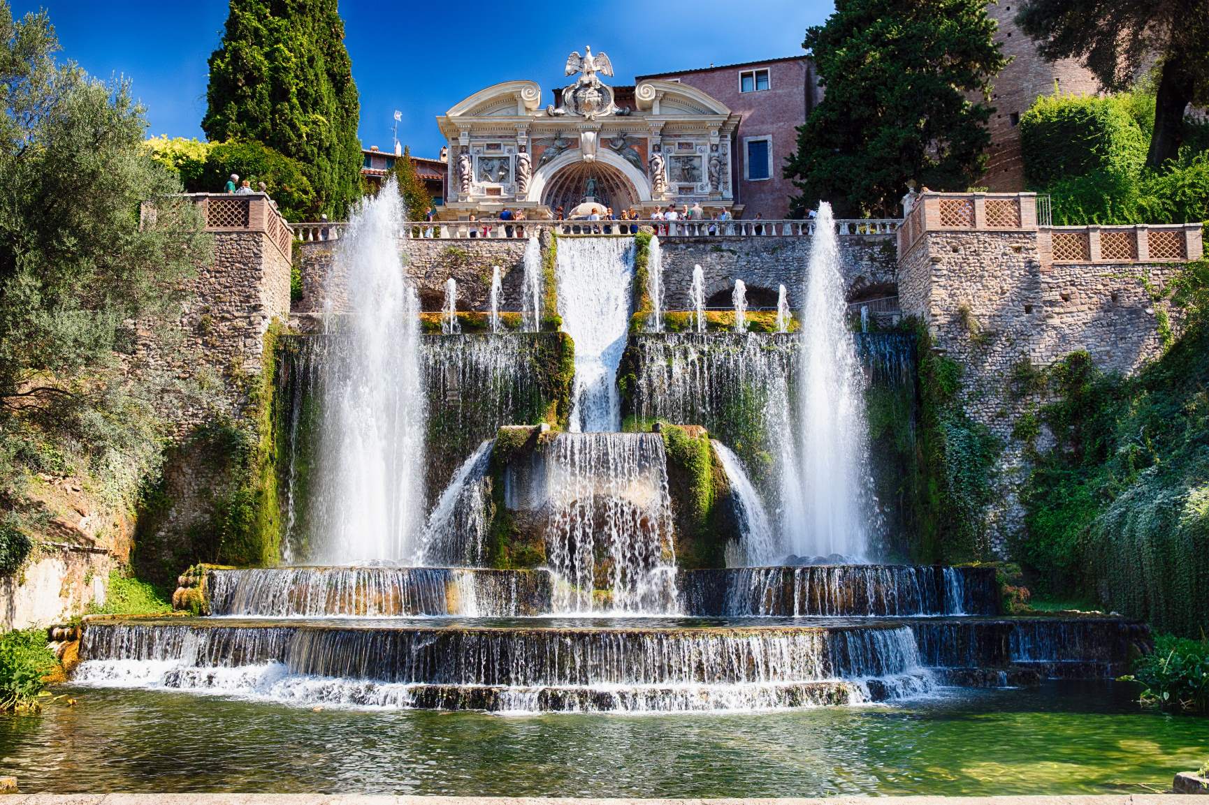  Villa d'Este, Tivoli, Italy 