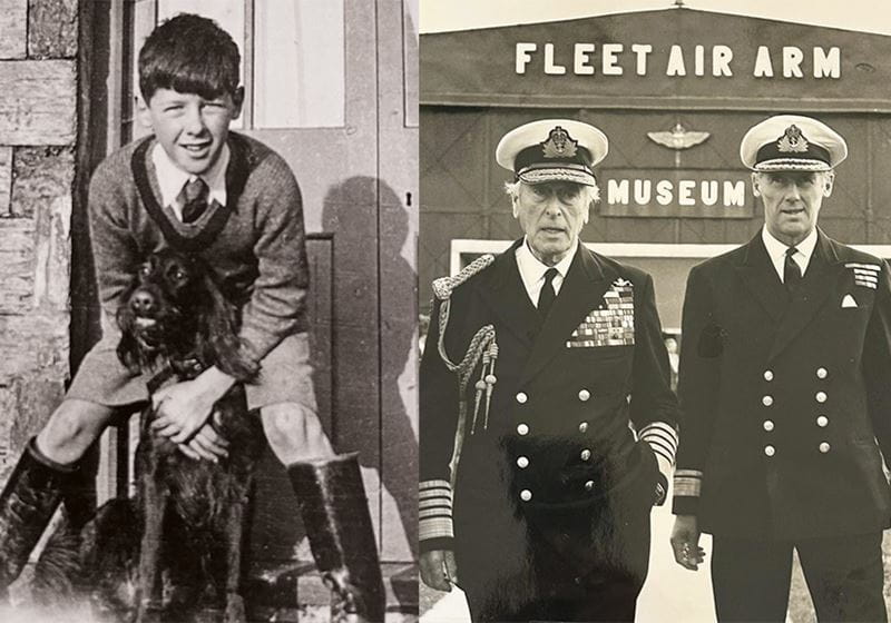 One of our centenarians with then and in 1977