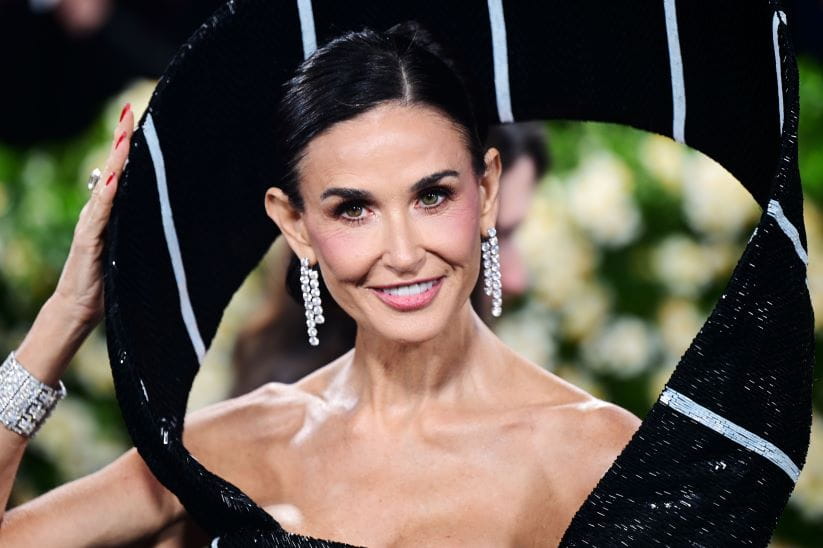 Demi Moore looking very glamorous