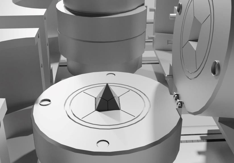 HPHT equipment in a lab for diamonds