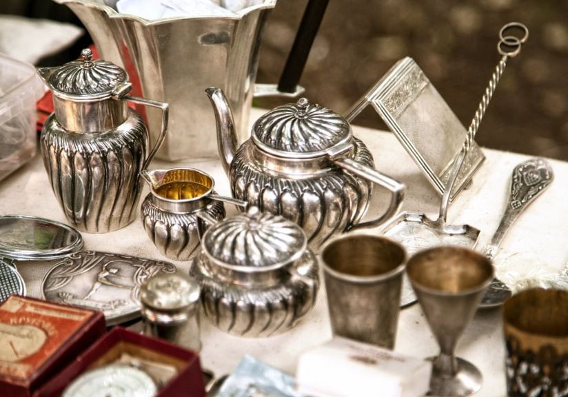 Silverware from an attic