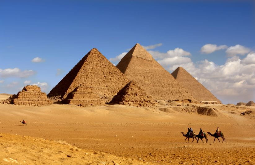 Pyramids at Giza