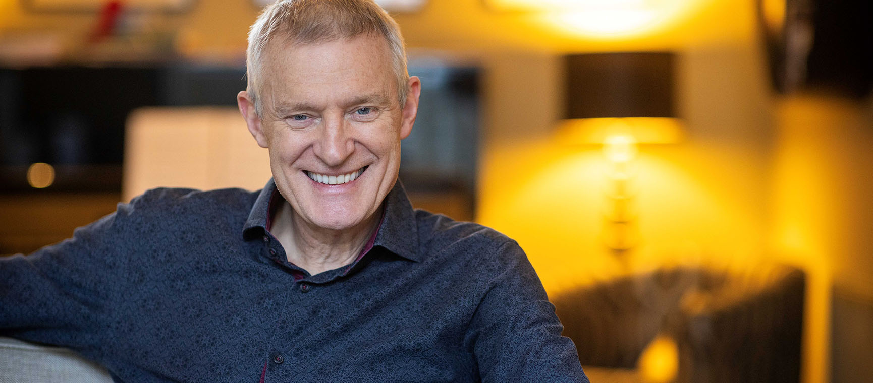 Jeremy Vine on the sofa