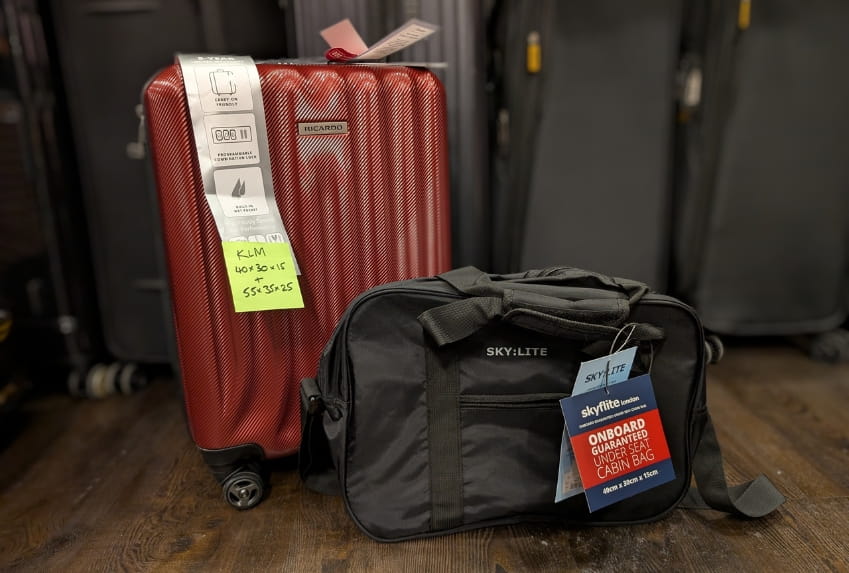 KLM luggage allowance