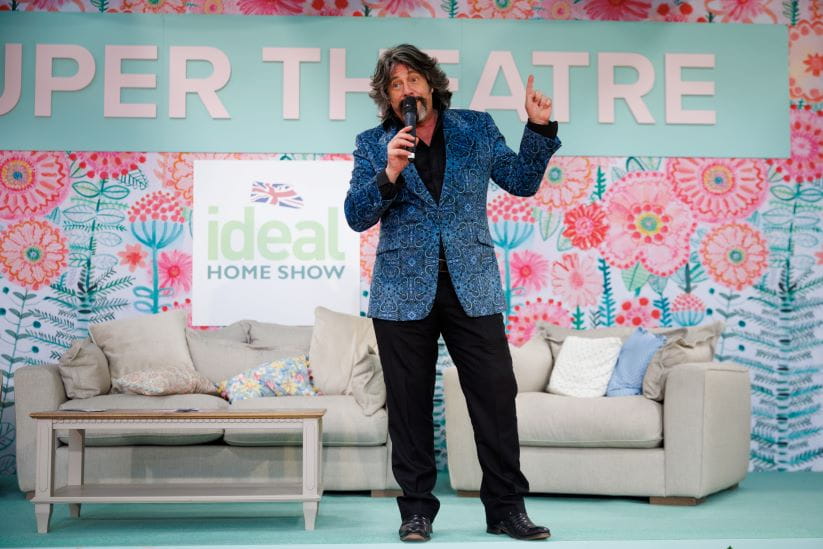 Laurence Llewelyn-Bowen at the Ideal Home Show