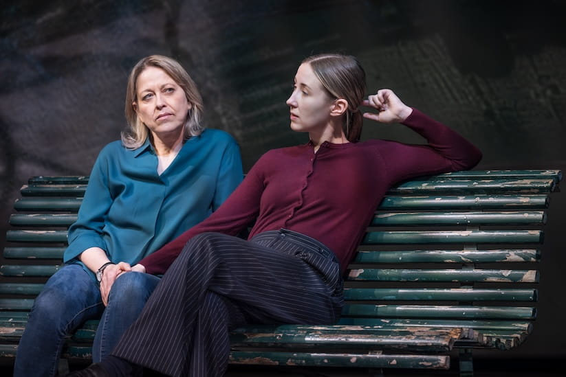 Nicola Walker Polly and Erin Doherty Kate in Unicorn
