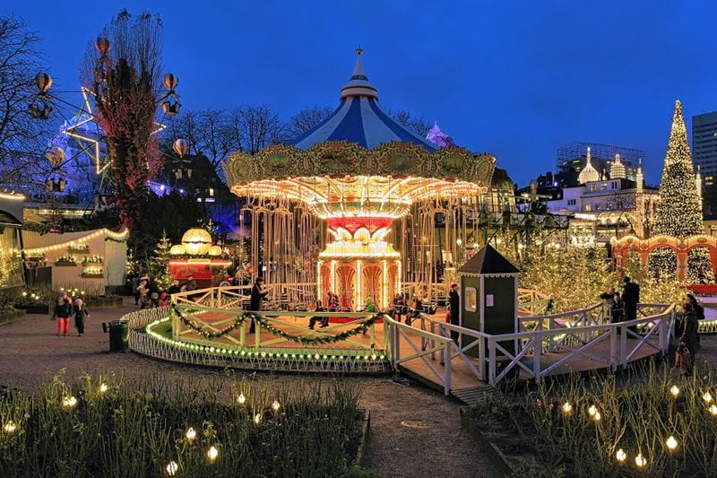Christmas market in Copenhagen