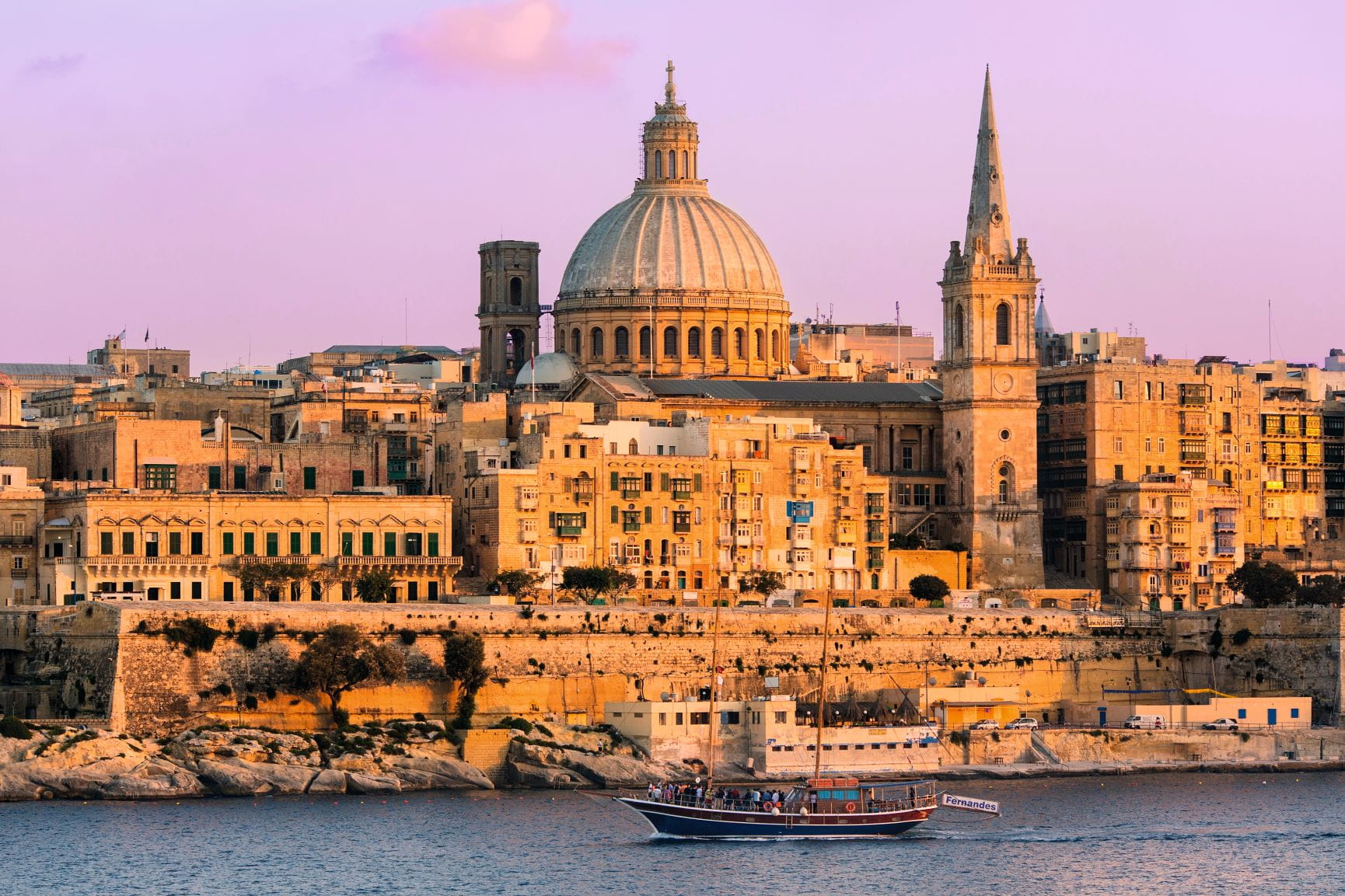 View over Malta