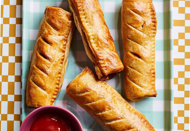 sausage rolls done in the air fryer