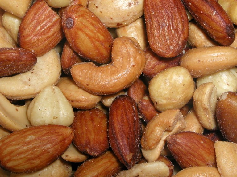 mixed salted nuts