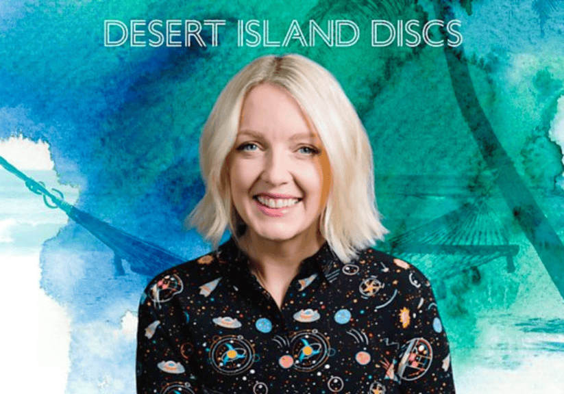 lauren laverne the host of desert island discs