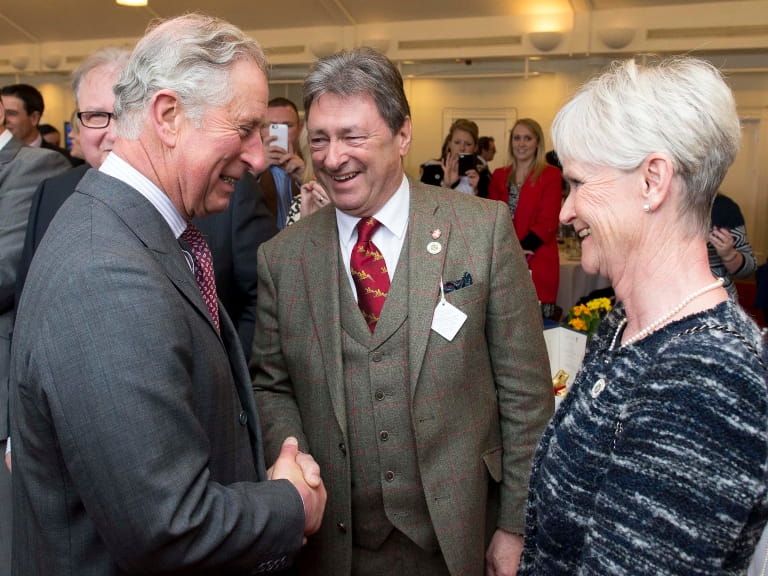 Alan Tichmarsh and King Charles