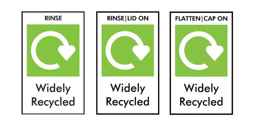 Common recycling symbols