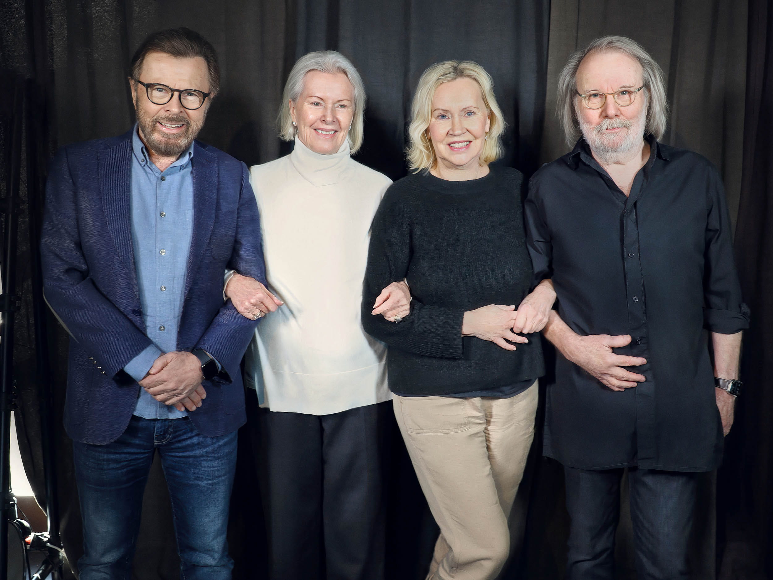 Abba at a recent press call