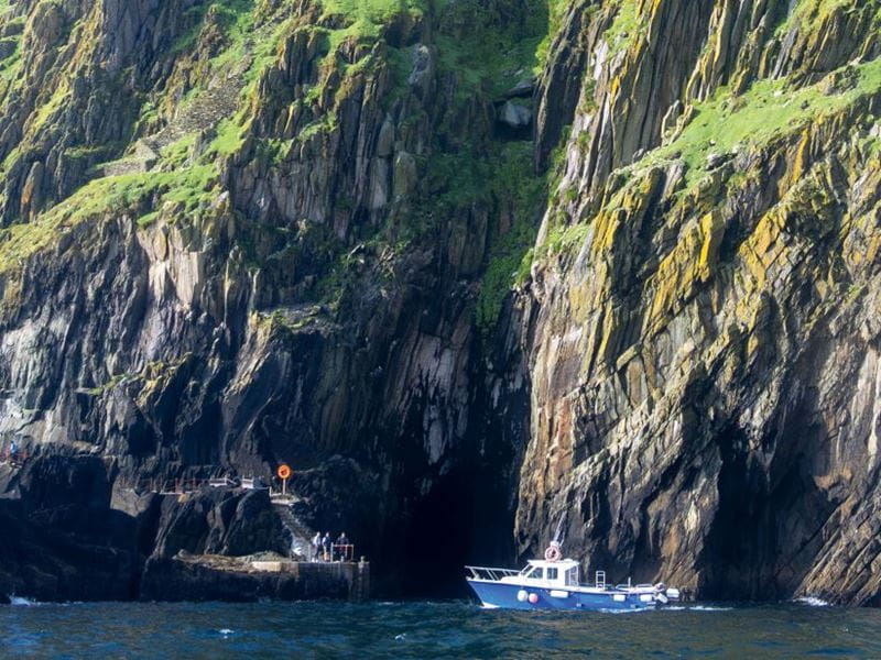 Boat landing at Skellig
