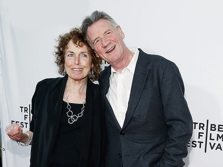 Michael Palin with his late wife Helen