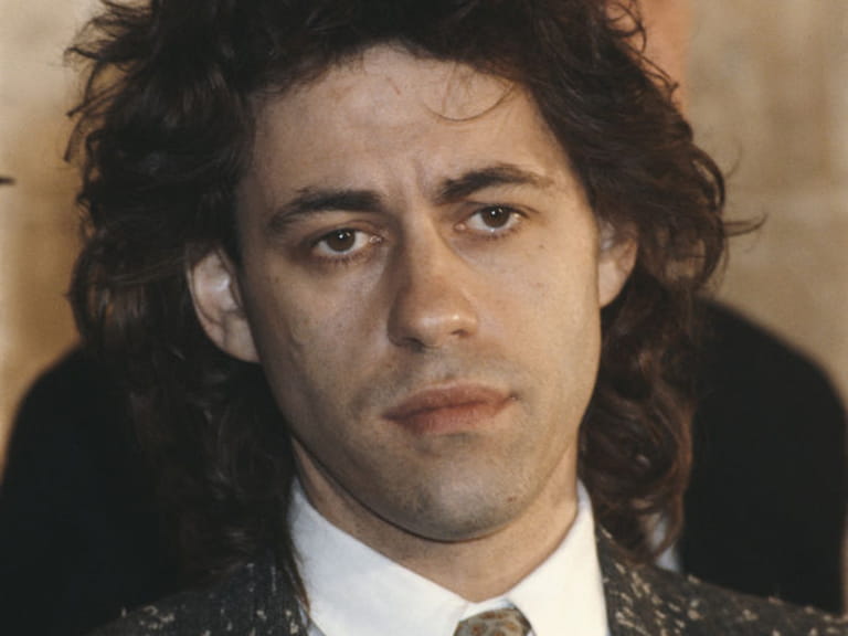Bob Geldof in the 80s