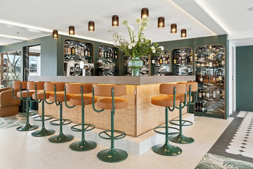 The interior of the Spirit of the Moselle