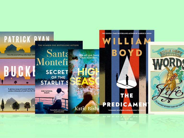 The front covers five books reviewed in the article for what to read in September