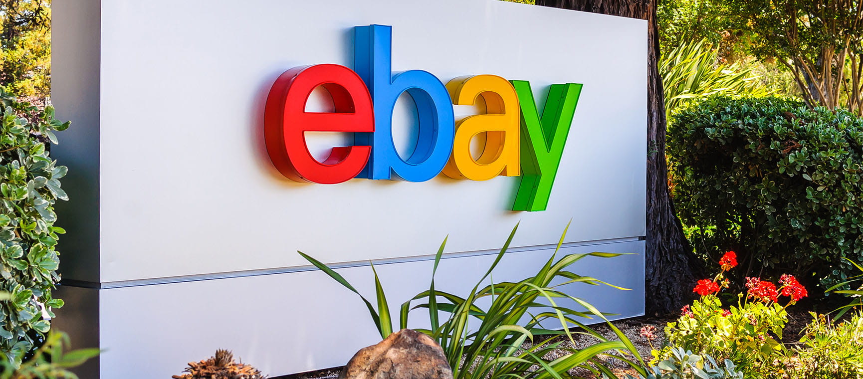 An eBay sign