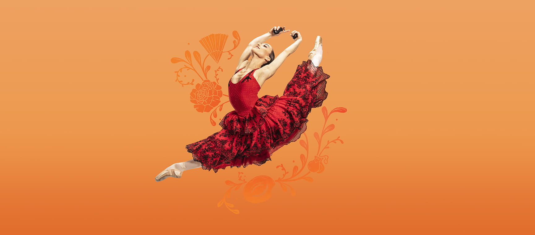 A promotional shot from the Don Quixote ballet