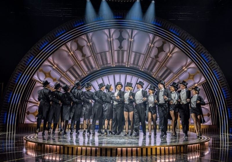 a scene from Top Hat musical