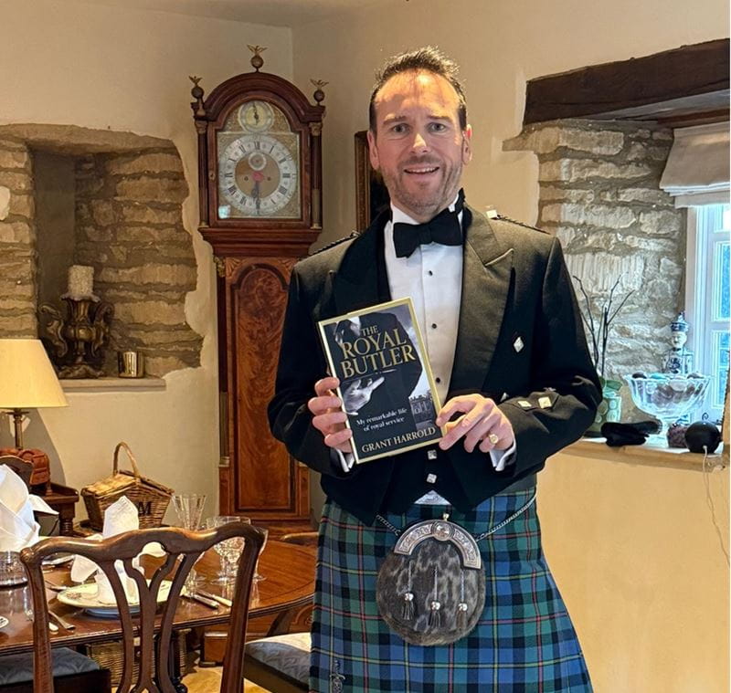 Grant Harrold, former royal butler