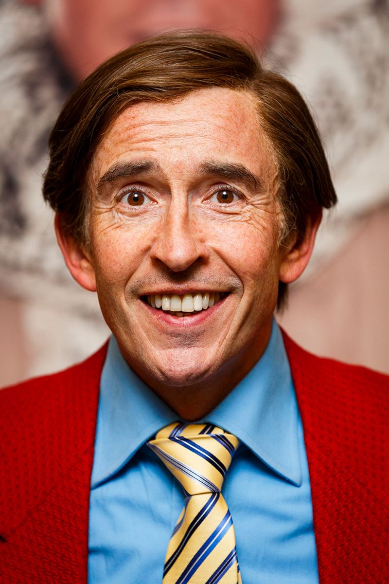 Alan Partridge smiling