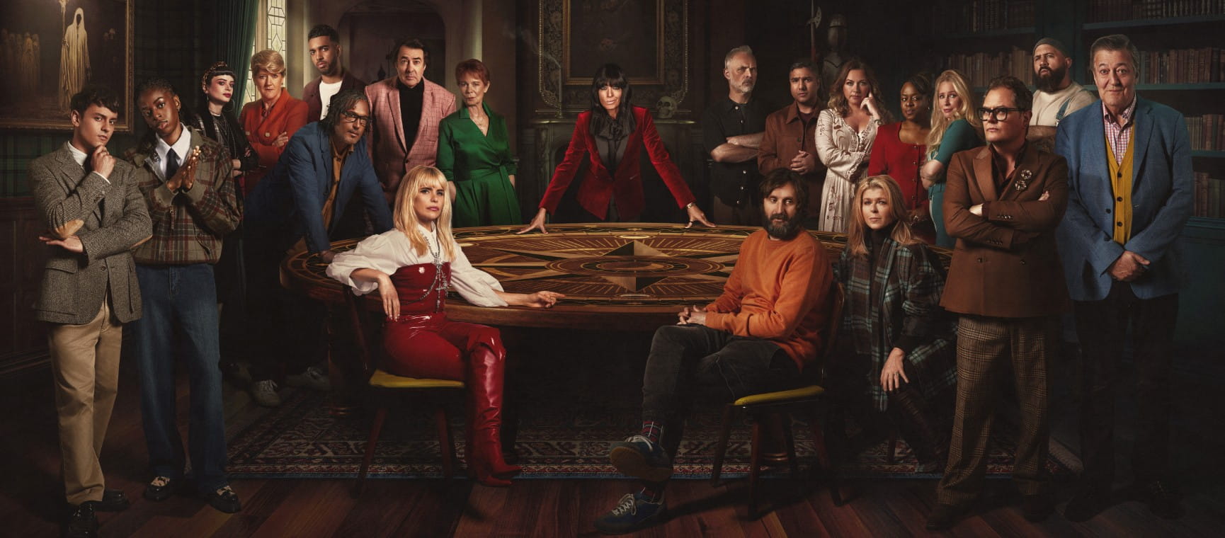 The cast of The Traitors Celebrity UK 2025