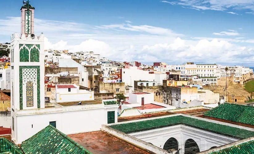 Rooftops in Tangier