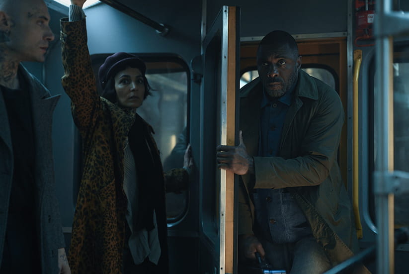 Idris Elba in Hijack