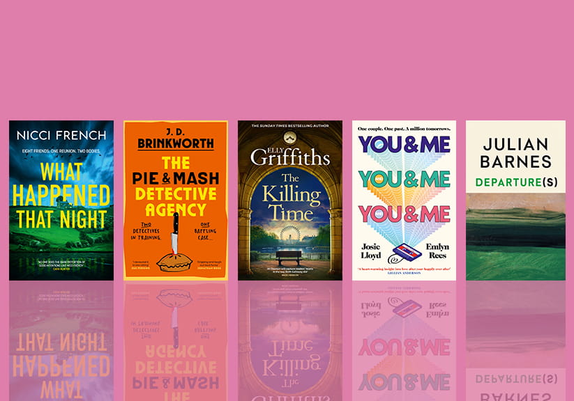 The five mentioned books arranged side-by-side