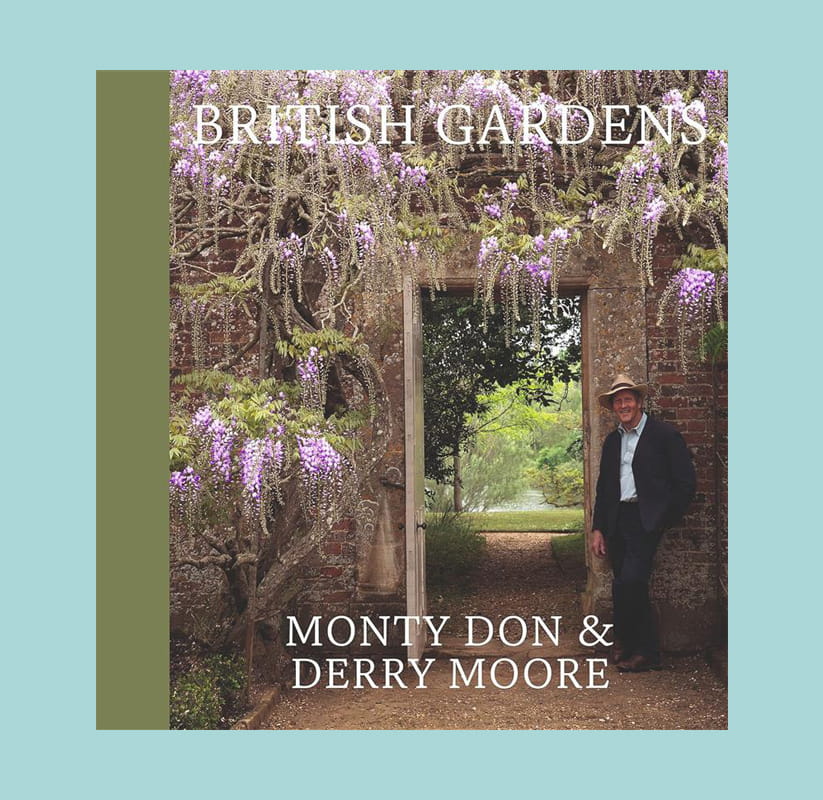 The front cover of British Gardens by Monty Don and Derry Moore