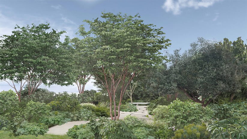 The Tate Britain Garden by Tom Stuart-Smith