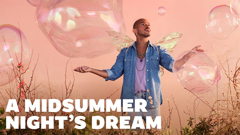 A promotional still of A Midsummer Night's Dream