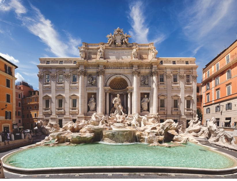 Trevi Fountain in Rome