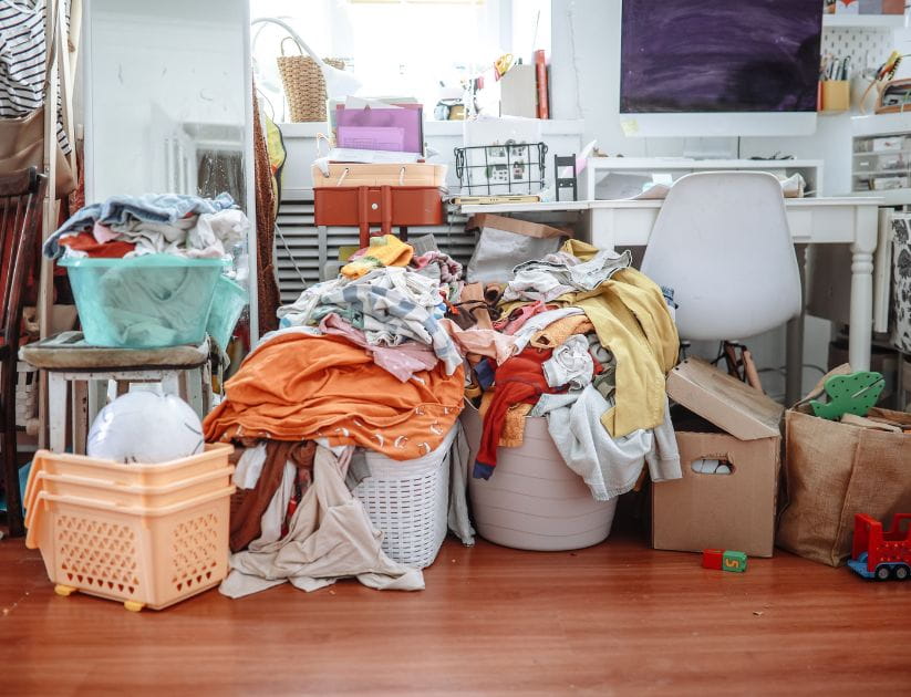 A list of chores piling up