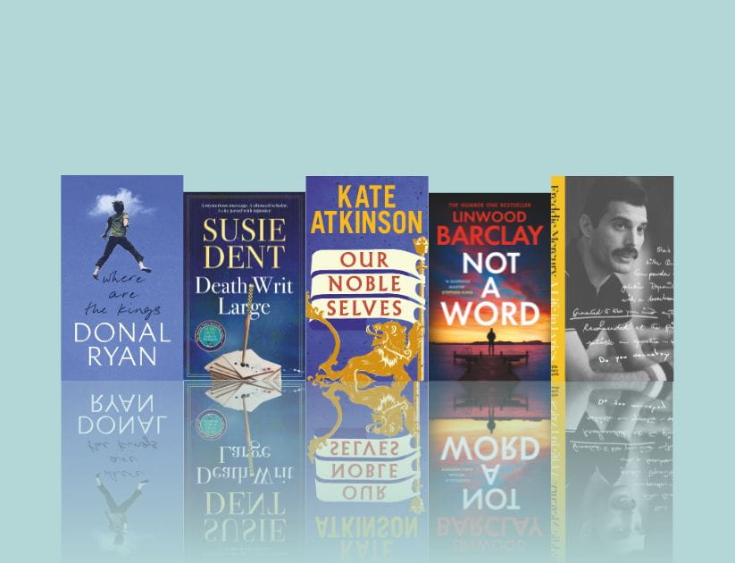 A collage of the best books to read in september. 